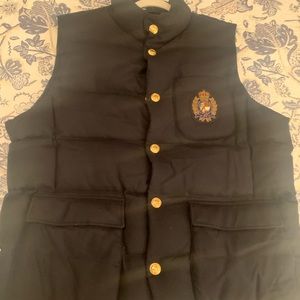 Men’s XL Ralph Lauren Navy Vest